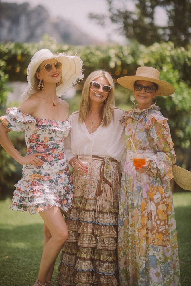 Meanwhile in Capri Zimmermann Celerates a New Boutique — Grazia, Sugokuii Events